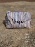 Small Seersucker Bag