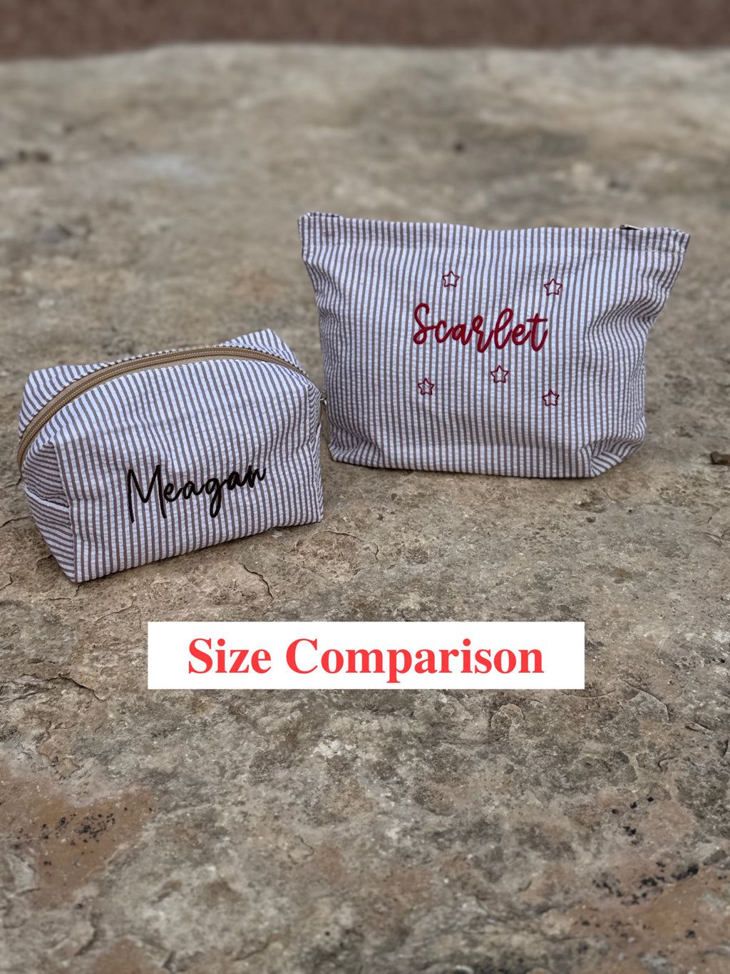 Large Seersucker Bag